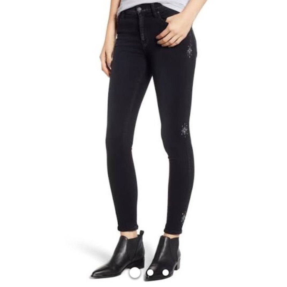 Hudson Nico Midrise Super Skinny Ankle Jeans